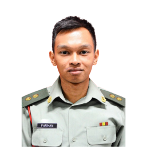 Lt Mohd Farihan Ahmad Rozi (Pegawai Latih)